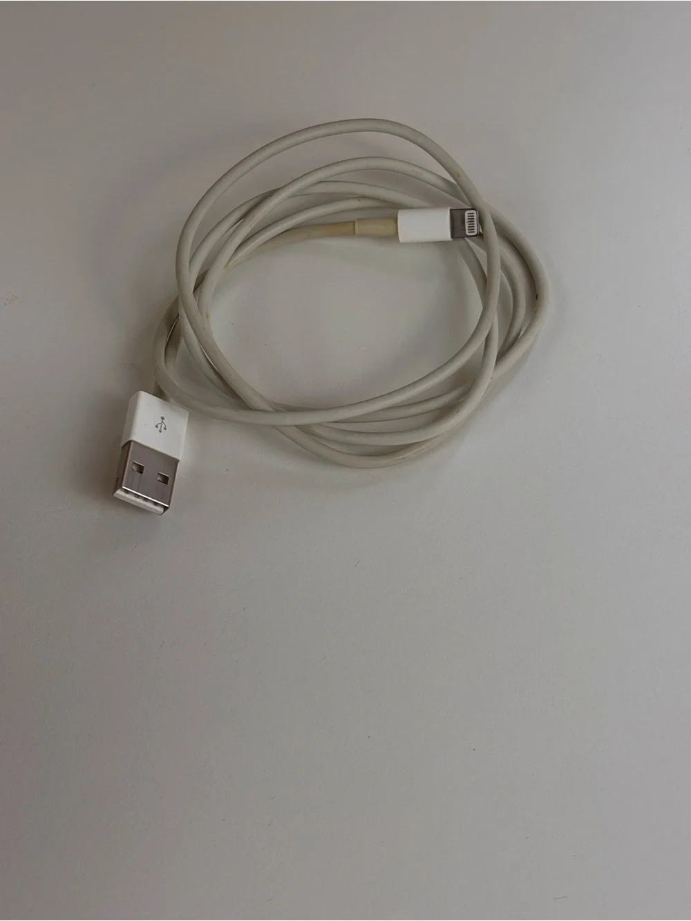 Apple White Wireless Earbuds with Case and Accessories
